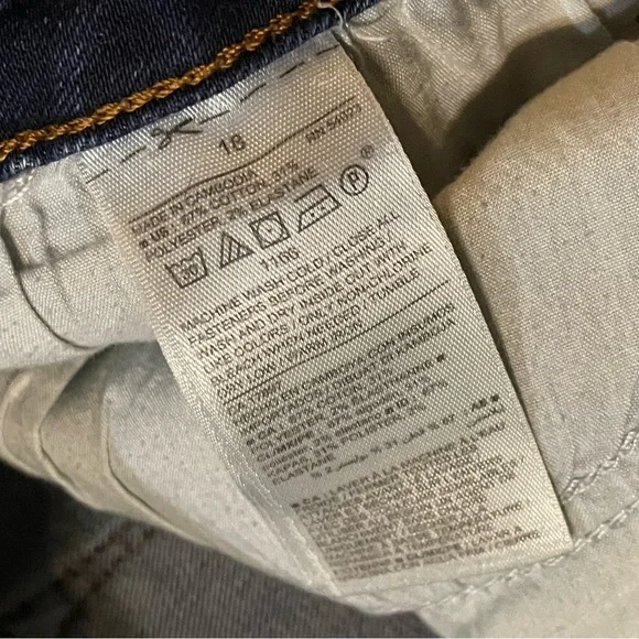 Old Navy Pop Icon Skinny Denim Jeans Women’s Plus Size 18 (39x29) - Picture 5 of 5